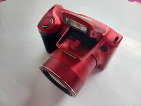 Canon PowerShot SX400 IS Red Červený Stav Nového Komplet - 4