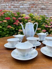 Moka súprava z jemnučkého porcelánu - 4