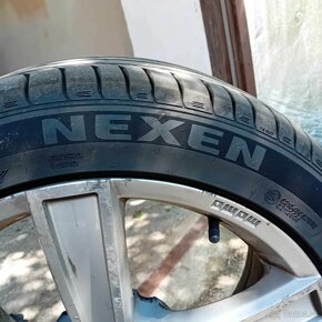 alu disky 5x112 R17 MOMO+ pneu nexen nfera sport - 4