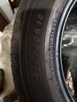 Predam letné pneu 225/60 r18 - 4