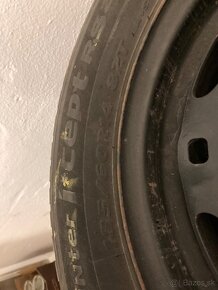 Predám disky R14 na VW 5x100 so zimnými gumami - 4