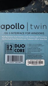 UAD Apollo twin USB 3 pre windows - 4