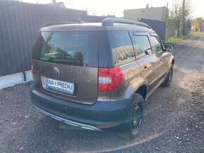 Škoda Yeti 2.0TDi 81kW 4x4, r.v.:2011, xenony, navigácia - 4