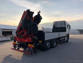 MAN TGS 26.520, valník s hydraulickou rukou FASSI - 4