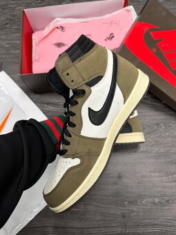 Nike x Travis Scott Air Jordan 1 leather - 4