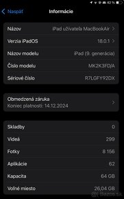 Apple iPad 10,2" 64GB WiFi sivý záruke - 4