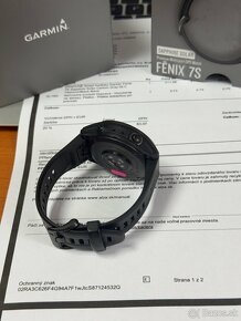 Garmin Fenix 7s Sapphire Solar - ZÁRUKA, bez odrenín - 4