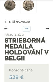 Strieborný žetón - 4