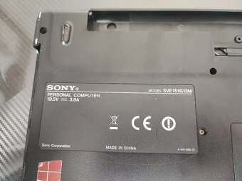 Sony vayo SVE 1512E6EW - 4