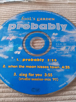 Cd Fool's Garden - Probably, 3 skladby - 4