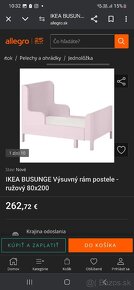 Detská rastúca ikea posteľ - 4