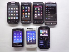 Samsung LG HTC Sony Xperia Alcatel Jednoduché Dotykové - 4