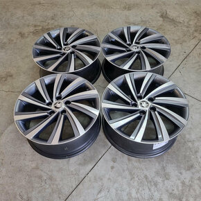 Originál Škoda disky 5x112 R18 ET48 - 4