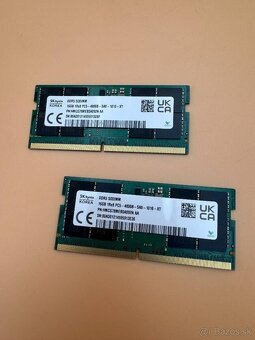 Predám ram pamäte do notebooku DDR5 s kapacitou 16GB. - 4