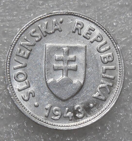 Mince: UNC/aUNC stavy Slovenský štát 1939-1945 - 4