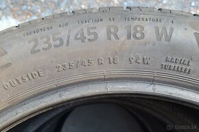 4x letní pneu 235/45 R18, Continental Eco Contact, 2022 - 4