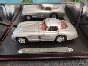 Prodám model 1:18 Mercedes Benz 300slr coupe - 4