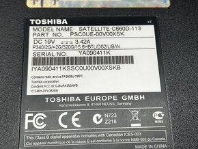 Toshiba satellite c660d-113 - 4