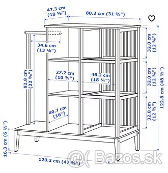 NORDKISA skriňa Ikea - 4