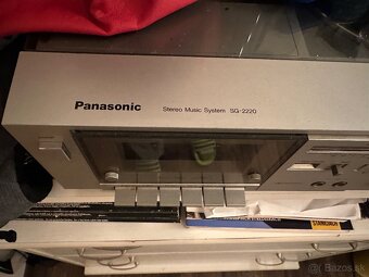 Retro audio centrum Panasonic SG-2220 + originálne reprodukt - 4