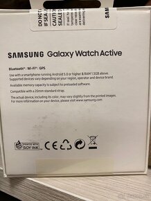 Watch active Samsung Galaxy neotvorené - 4