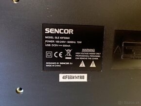 Lacno predám LCD televízor zn. Sencor - 4