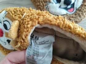 Čip a Dejl mäkké papučky veľ. 28/29 Zn. H&M - 4