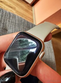 Predám Apple Watch series 8 41 mm Starlight - 4