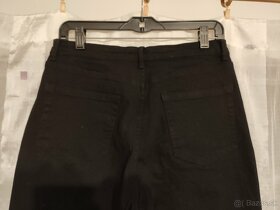 Čierne džínsy s vysokým pásom MOM FIT, veľ. 38 - 4