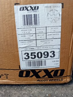 OXXO. R16./ 4×108/ NEPOUZITE ALU DISKY. - 4