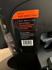 Vajíčko Britax BABY-SAFE  3- iSIZE + základňa/isofix - 4