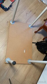 Cierny stol IKEA 100x60 Linnmon - 4