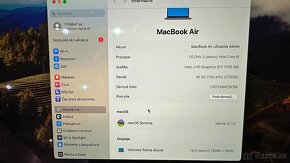 Predam Macbook Air Retina 13 retina rok 2018 procesor I5 Ram - 4