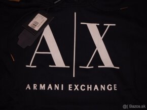 Armani Exchange pánska - chlapčenská mikina s kapucňou - 4