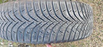 ALU Škoda 5x100 a zimné Hankook 195/60 R16 - 4