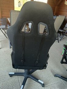 Herná stolička DXRACER látková - 4