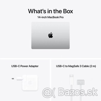 MacBook Pro 14" M4 Strieborný + Zaruka - 4