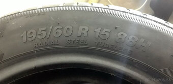 Sada 4x LETNÉ osobné SAVA RAPIDEX R2 195/60 R15 88H - 4