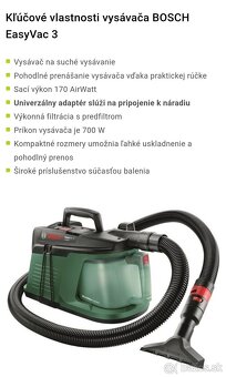 Priemyselný vysávač BOSCH - 4