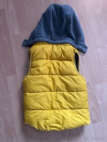 Detská prechodná bunda bez rukávov s kapucňou, 6-8 rokov - 4