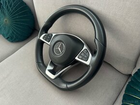 AMG zrezany volant + airbag Mercedes Gle w166 - 4