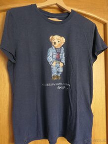 RALPH LAUREN BEAR damske luxusne trendy tricko M/L - 4