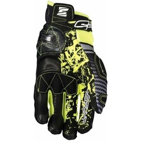 FIVE RUKAVICE STUNT EVO FIBER FLUO YELLOW nové - 4