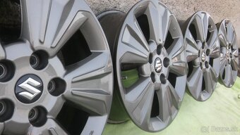 originálne elektrony 5x114,3 r17 Suzuki Vitara + TPMS - 4