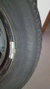 Zimné pneu Goodrich 185/70 R14 na diskoch - 4