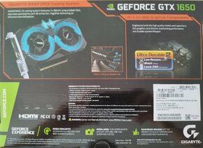 GTX 1650 WINDFORCE OC 4G - 4