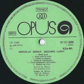  Žbirka – Sezónne Lásky (1982) - 4