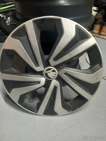 Plechové disky/5x100/R15+puklice/Škoda Rapid/ - 4