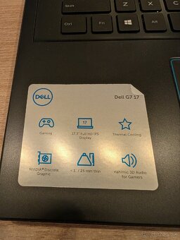 DELL G7 17", RTX2060, herny notebook - 4