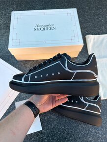 Alexander McQueen black tenisky - 4